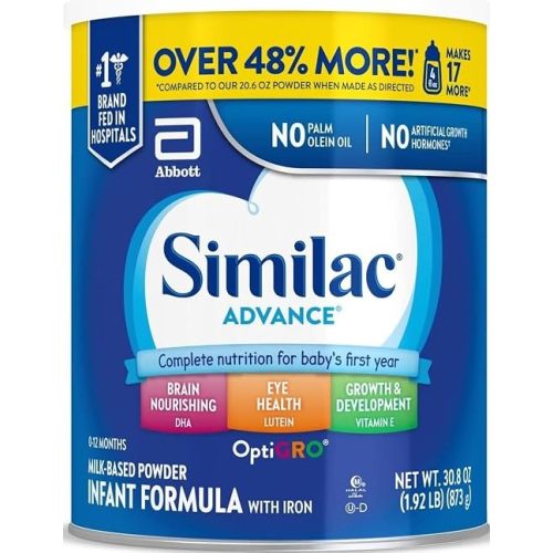 Similac Advance Baby Formula Powder With Iron, Inspired by Breast Milk