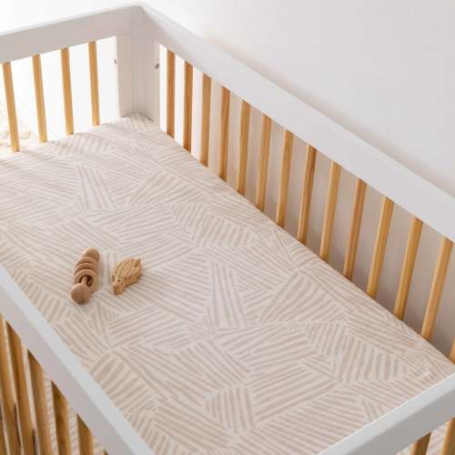 Babyletto Crib Sheet in GOTS Certified Organic Muslin Cotton – Namesake