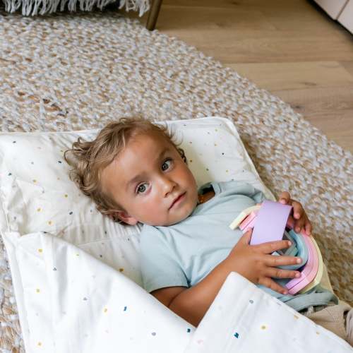 Organic Cozy Comfort Nap Mat - Dotty