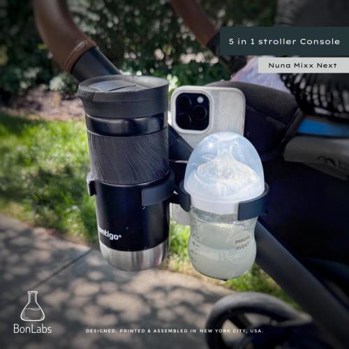 Stroller Cup Holder for Nuna MIXX Next – Coffee, Phone & Drink Holder
