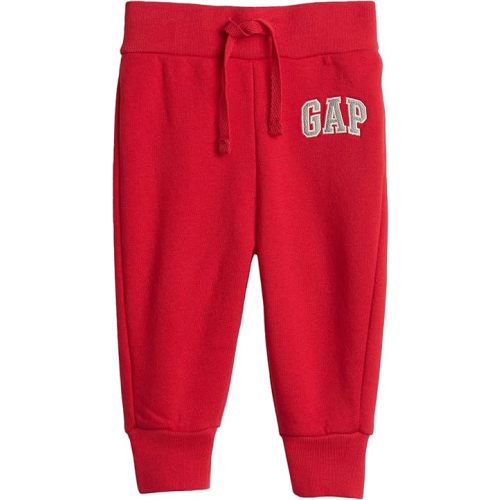 GAP Baby Boys' Logo Pull-on Jogger Sweatpants
