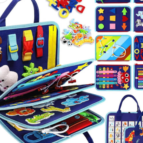 Montessori Busy Board - Upgraded Edition – Project Montessori