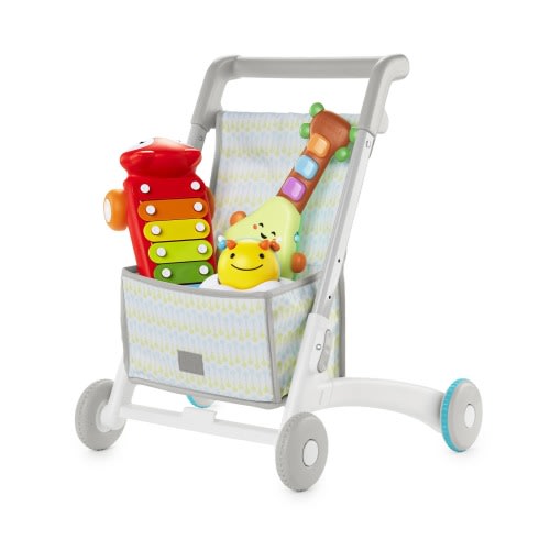 Skip Hop Explore & More 4-in-1 Grow Along Portable Convertible Activity Walker, Ages 6m+