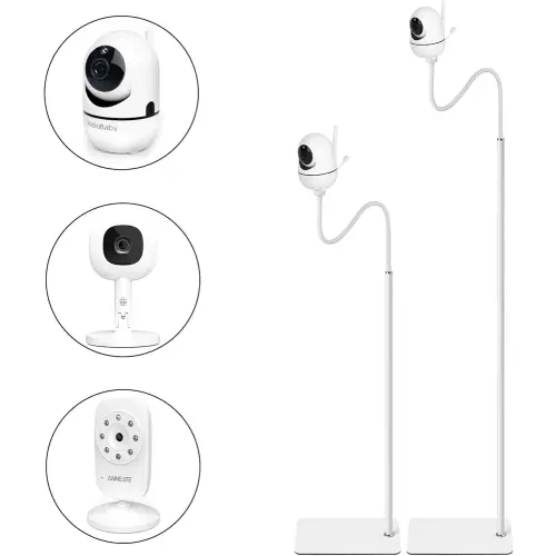 68.8" Adjustable Height Baby Monitor Floor Stand Holder for HelloBaby HB6550/HB65/HB6558/HB66/HB248,Nanit Pro Smart Baby Monitor & Flex Stand,ANMEATE SM935E/SM650,Bonoch Baby Camera