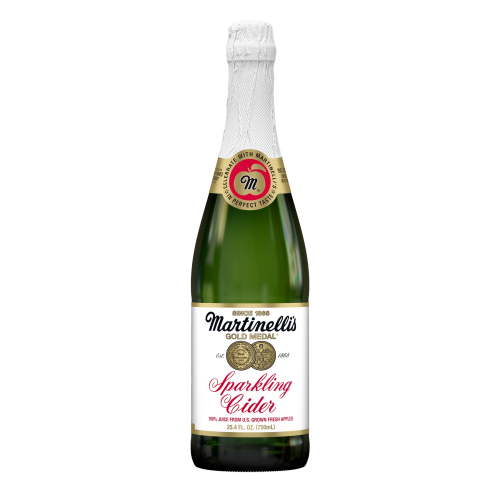 Martinelli's Sparkling Apple Cider, 25.4 fl oz Glass Bottle