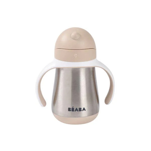 BEABA Stainless Steel Straw Sippy Cup