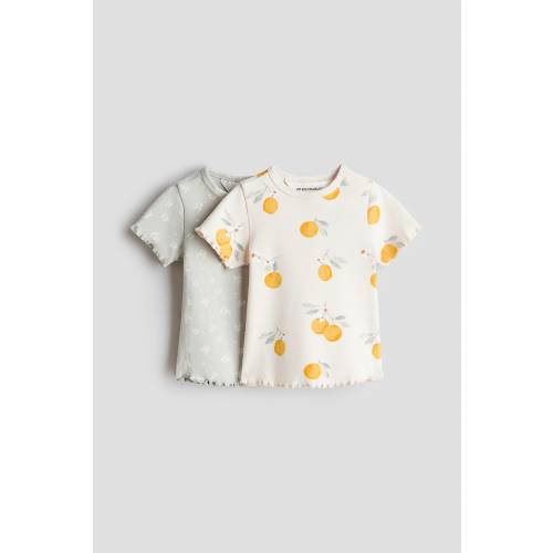 2-PACK RIBBED COTTON TOPS