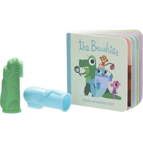 Chomps & Willa Two Pack with Mini Book - Brushies | Maisonette