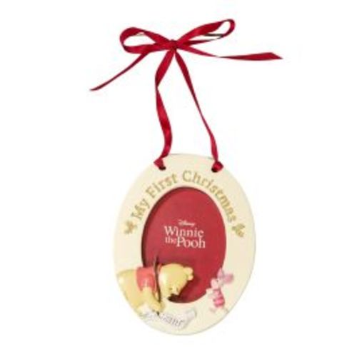 Winnie The Pooh: Baby's First Christmas Hanging Frame Preorder - Merchoid