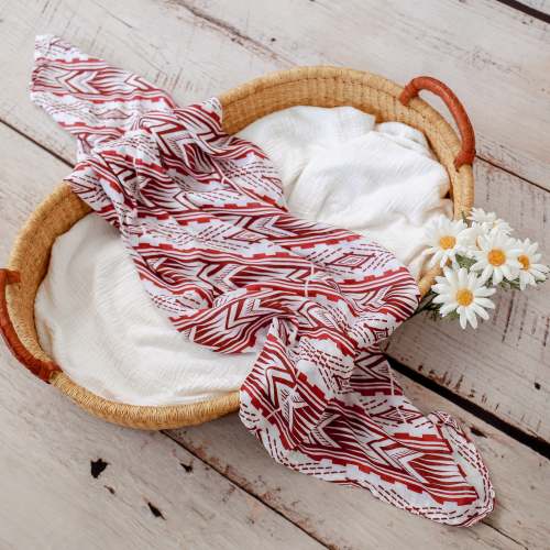 Samoan Inspired Muslin Swaddle Wrap – Polybubs