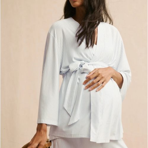 LAKE | Women | DreamModal Pajamas | Fog Maternity Kimono Bundle