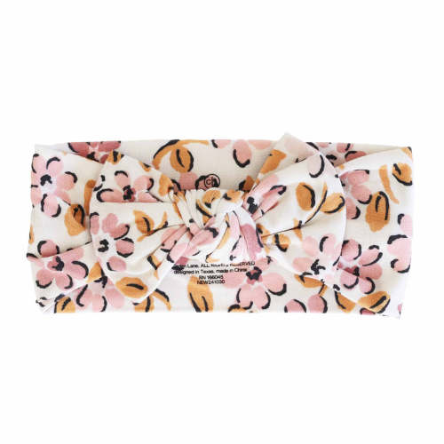 Mauvelous Meadow Knit Large Bow Headwrap