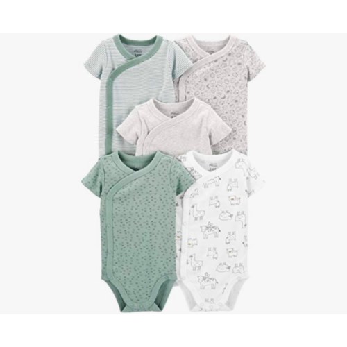 Simple Joys by Carter's unisex-baby 5-pack Side Snap Short-sleeve Bodysuit