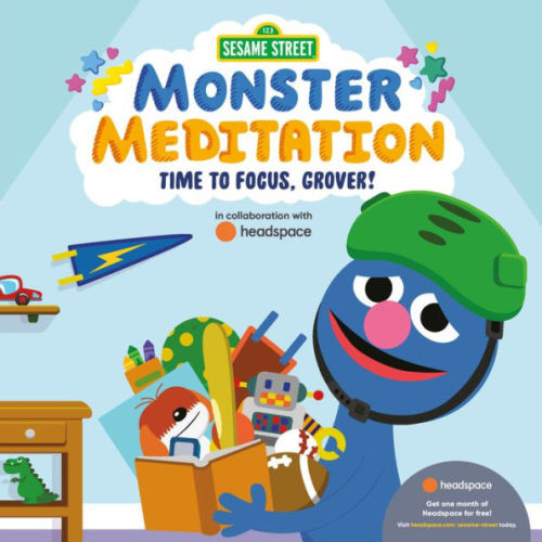 Time to Focus, Grover!: Sesame Street Monster Meditation in collaboration with Headspace by Random House, Board Book | Barnes & Noble®