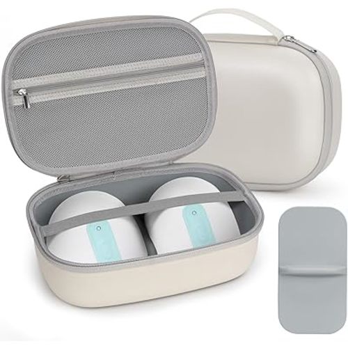 Breast Pumps Carrying Case for Momcozy & Willow,Wearable Breast Pump Bag for eufy Security/Paruu/OTEEIDA/Nuliie/Medela and More Hands Free Breast Pump Travel Pumping Bag with Waterproof Removable Tray