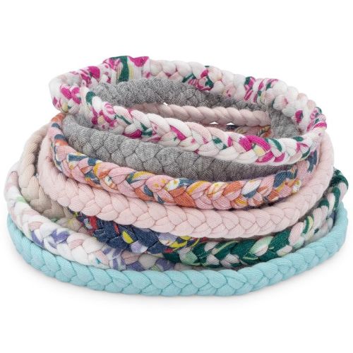 Parker Baby Co. Wildflower Infant Braided Headbands - 10 Pack