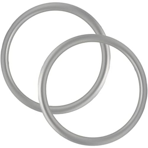 Aluminium Baby Sling Rings for Baby Carriers & Slings 3" Large Size Silver Color 1 Pair