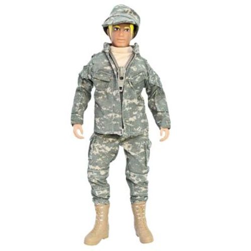 8 Inch Army Military Retro Style Action Figure