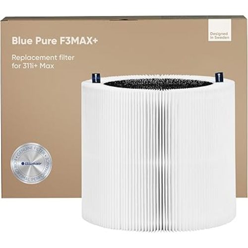 BLUEAIR Blue Pure 311i+ Max Genuine Replacement Filter, F3MAX+, Fits Air Purifier