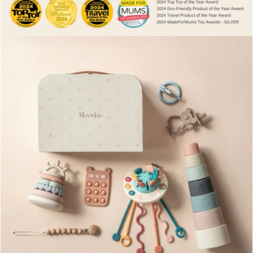 Baby Montessori Toys | Playtime Gift Set | Moonkie