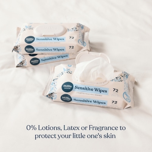 Sensitive Wipes - 72 Wipes