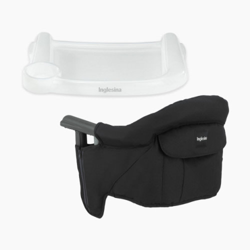 Fast Table Chair with Dining Tray Plus - Black