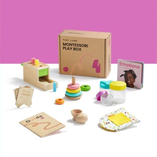 Tiny Land® Montessori Toys Set for Infants (10–12 Months) – Montessori Educational Toys