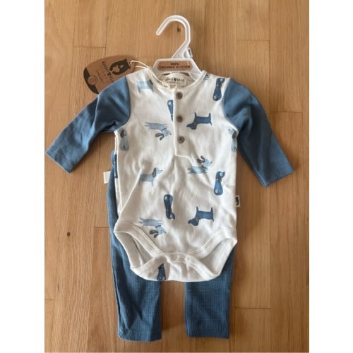 Rabbit + Bear Baby Outfit