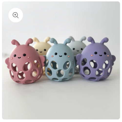 Garden Party Collection - Honey Bee Teether – Calla and Friends