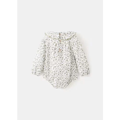Floral-print romper suit - Kids | MANGO USA