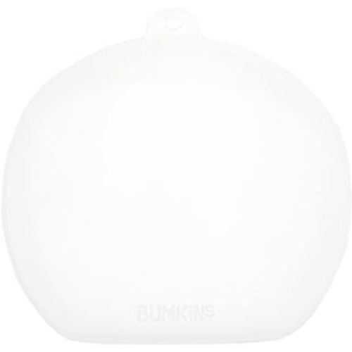 Bumkins Toddler and Baby Suction Plate, Divided Grip Dish Cover for Babies and Kids, Baby Led Weaning, Feeding Supplies, Store and Label Leftovers, Food Prep Portions, Fits Bumkins Dish and Plate
