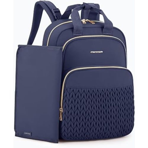 mommore Diaper Bag Backpack, Large Travel Baby Bag for Daily Essentials