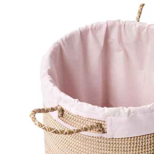 Kids Basket Liner | Pink