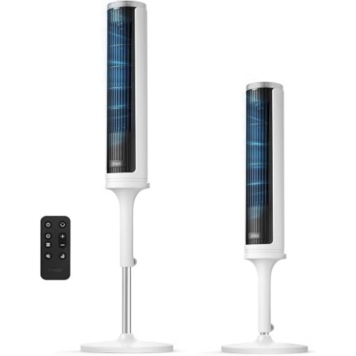 Levoit Tower Fan for Bedroom, Standing Fan with 36”-47” Adjustable Height