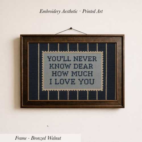 You'll Never Know Dear Print ∙ Vintage Boy Room Art ∙ 1741