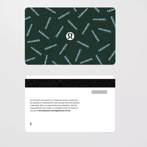Lululemon Giftcard