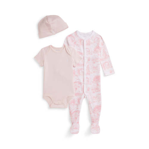 3-Piece Box Set in Pink Toile | Over The Moon