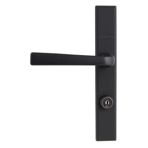 LARSON QuickFit Matte Black Lockable Storm door New installation Handleset