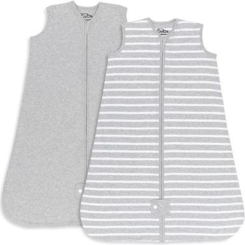 Sleep Bag, Sack for Baby, 2 Pack, Breathable Wearable Blanket by Comfy Cubs, Small - Gray