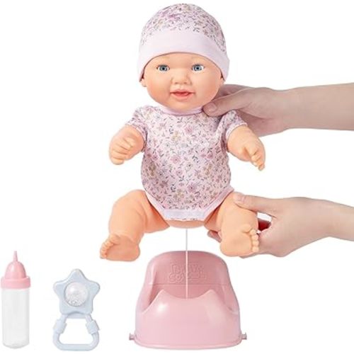 Mother Love Potty Training Doll,15 Inches Interactive Baby Doll, Baby Doll That Pees with Drinking,Baby Dolls That cry,with Feeding Toy, for 3+ Year Old Girls and Boys Gifts, Pretend Play