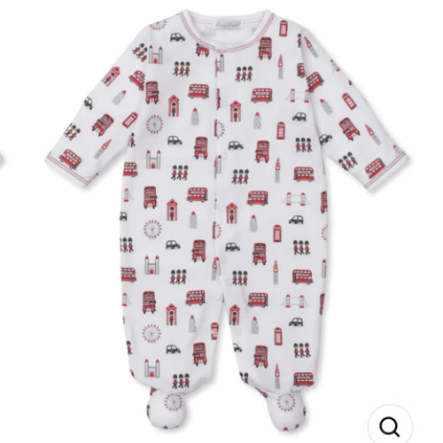 Baby Footie - Lively London - Blue Almonds