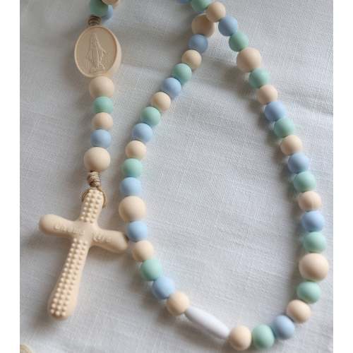 Augustine | Chews life Silicone Rosary
