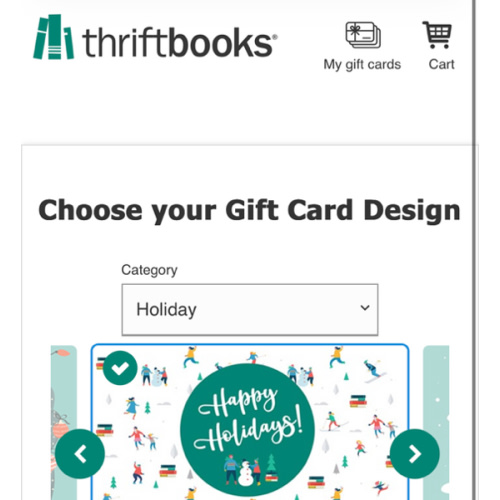 ThriftBooks Gift Card