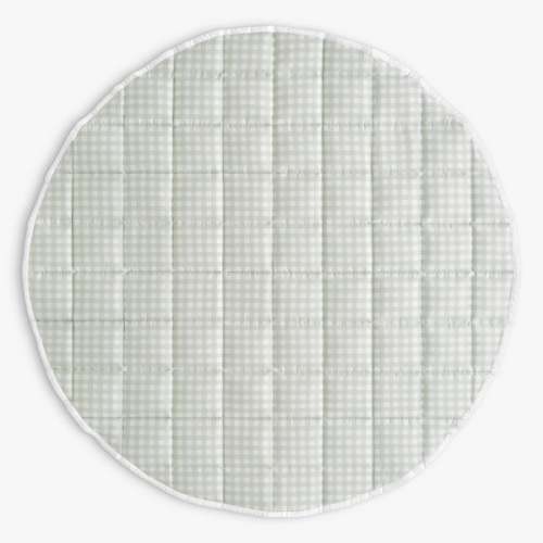 Picnic Gingham Play Mat - Green