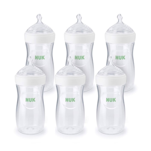 NUK Simply Natural Baby Bottle with SafeTemp