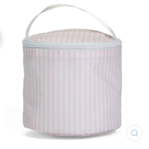 TRVL Snack Bag - Pimlico Stripe Pink
