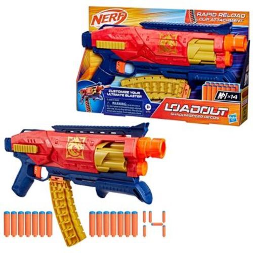 NERF Loadout Shadowspeed Recon Blaster
