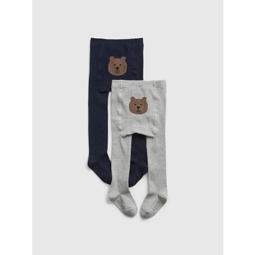 Toddler Bear Tights (2-Pack)