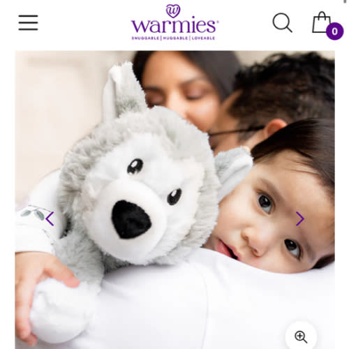 Husky Warmies | Microwavable Husky Warmies Stuffed Animal | Warmies USA