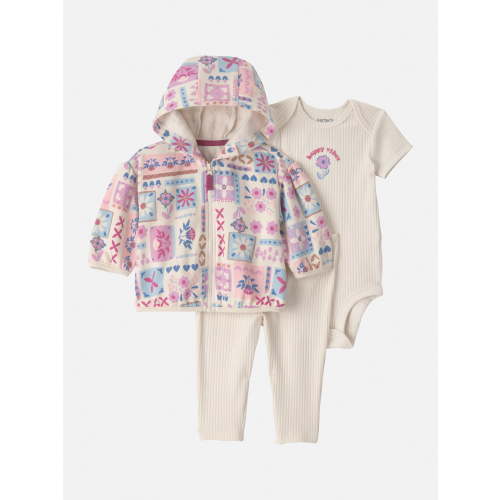 Carter's Child of Mine Baby Cardigan Set, 3-Piece, Sizes 0/3 Months-24 Months